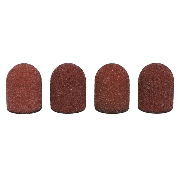 Schleifkappen Set, Nagelschleifkopf Schleifhülsen Schleifkappen, 80# Körnung Nail Art Schleifköpfe M