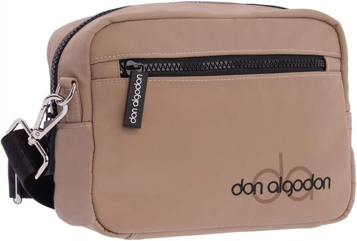 DON ALGODON Damen Zaira Umhängetaschen Beige, Beige