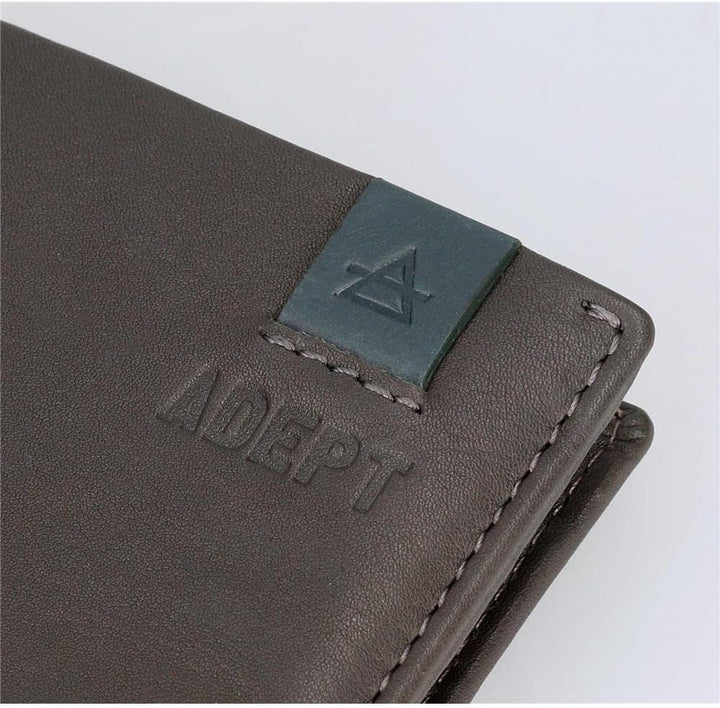 joumma Bags,s.l. Adept MAX Vertical Wallet with Einfache Geldbörse Anthrazit, Einfache Geldbörse Ant