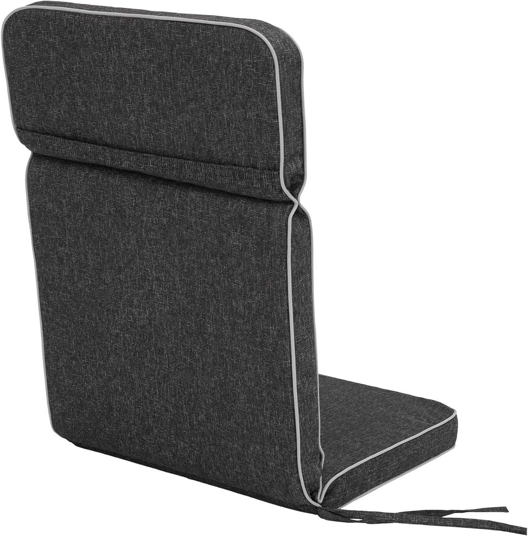 Bjird 1-Stück Stuhlauflagen für Gartenmöbel Sitzpolster für Hochlehner, Gartenmöbelauflagen, Gartens