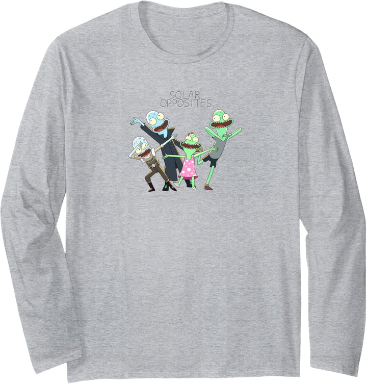 Solar Opposite Korvo Terry Jesse Yumyulack Singing Langarmshirt