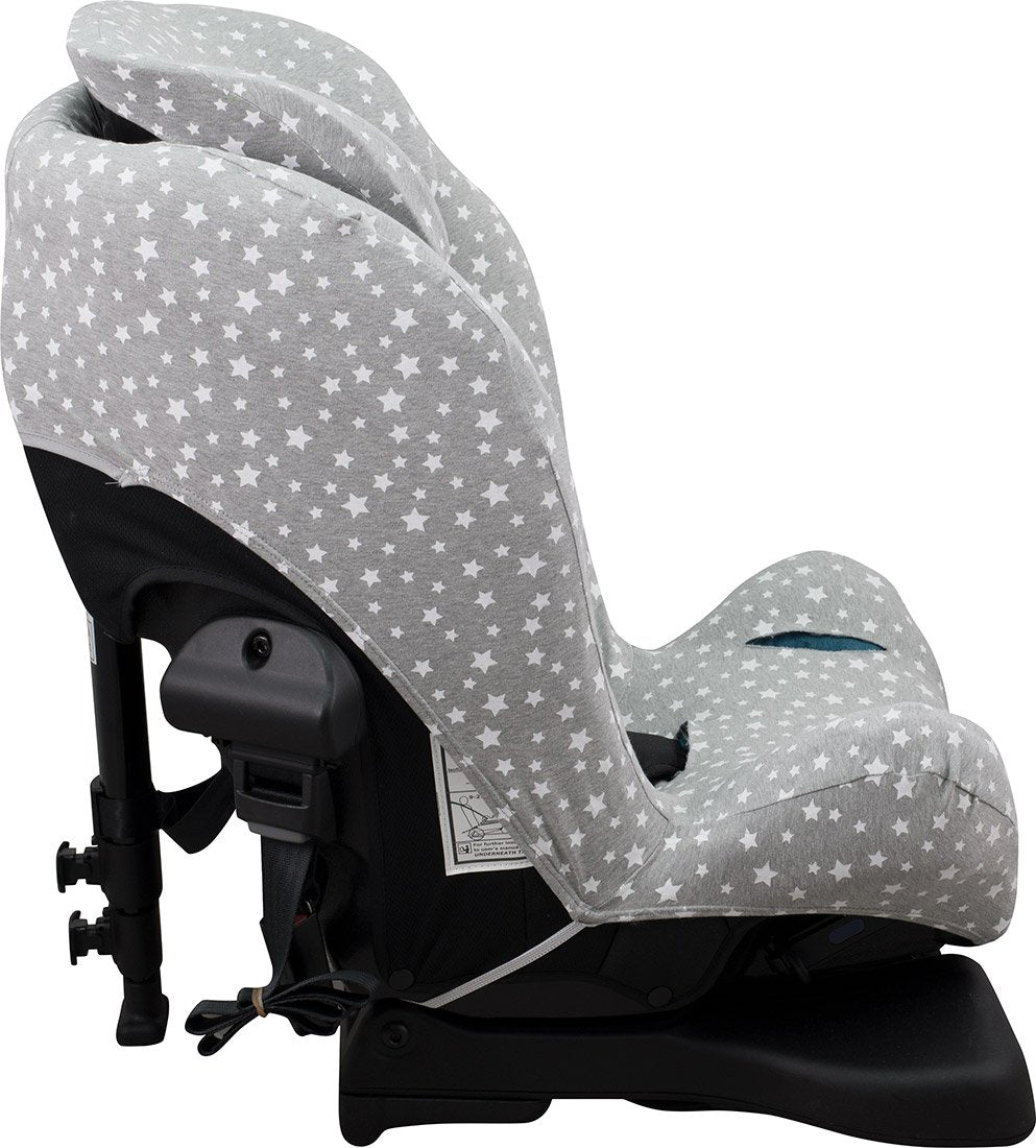 JYOKO KIDS Bezug für Autositz kompatibel mit Axkid (White Star, Axkid Minikid Kidzone Duofix) Axkid