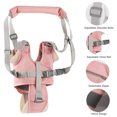 IULONEE Lauflernhilfe Gehhilfe für Baby Einstellbar Ergonomisch Stehen Gehen Lernen Helfer Verstellb