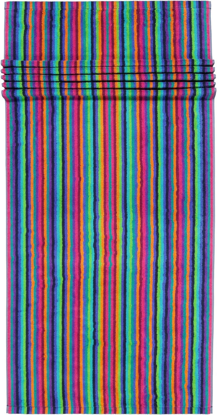 CAWÖ Home Handtücher Life Style Streifen 7048 Multicolor - 84 Saunatuch 70x180 cm, Saunatuch 70x180