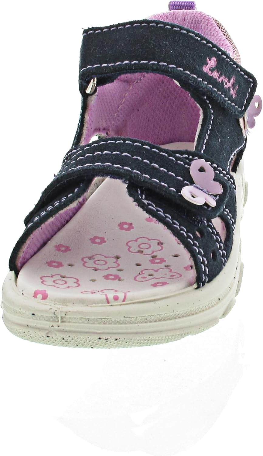 Lurchi Baby-Mädchen Gioa Sandale 22 EU Blau, 22 EU Blau