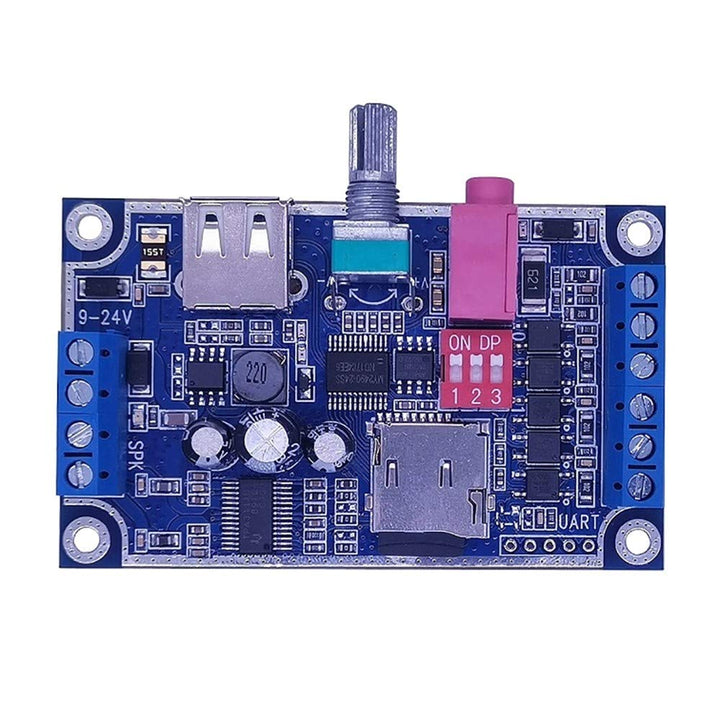 Soundmodul,Programmierbare WAV MP3 Music Voice Player-Karte 10 W Sound Player DC 12 V-24 V Unterstüt
