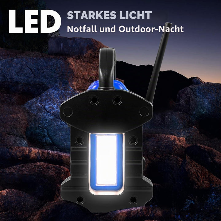 Outdoor Lautsprecher Bluetooth Wireless, 8000mAH Batterie, IPX 66 Wasserdicht, Handy Laden, Tragbare
