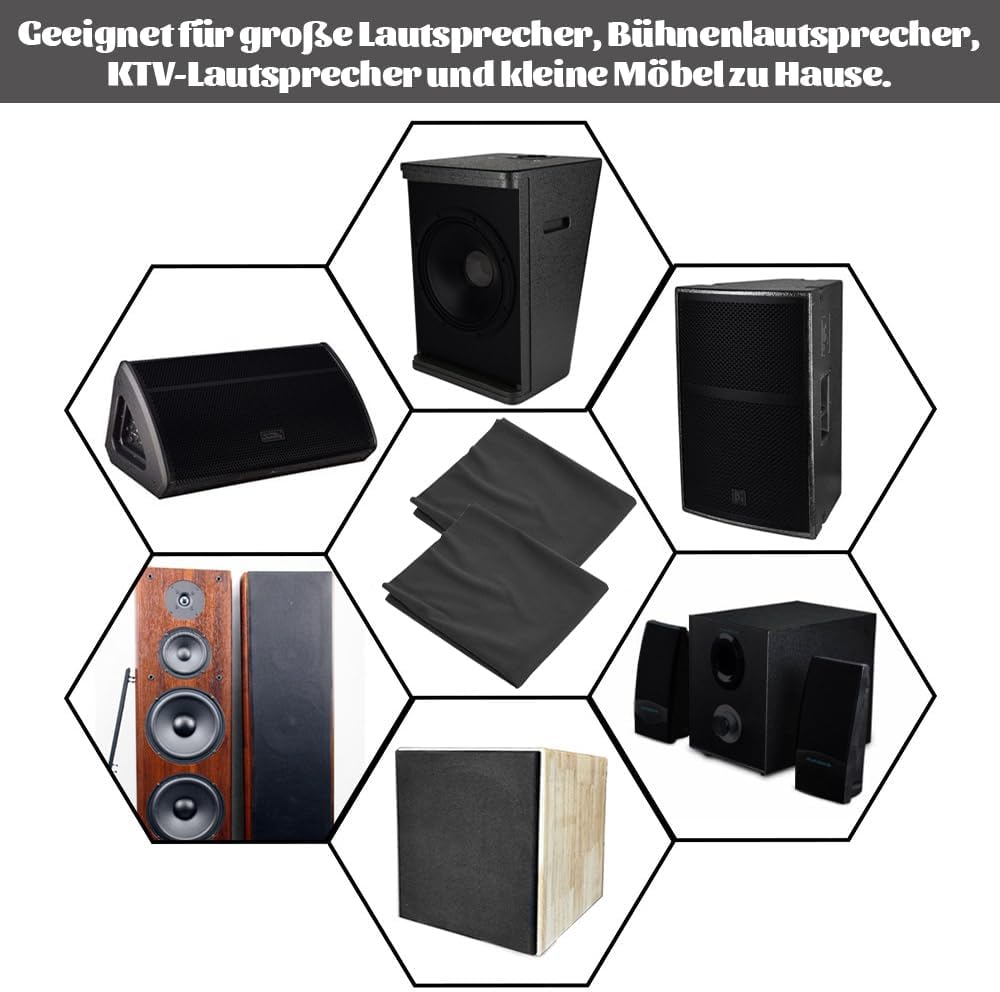 Lautsprecher-Abdeckung, Netz-Abdeckung, Netz-Abdeckung für Stereo-Lautsprecher und Stereo-Audiolauts