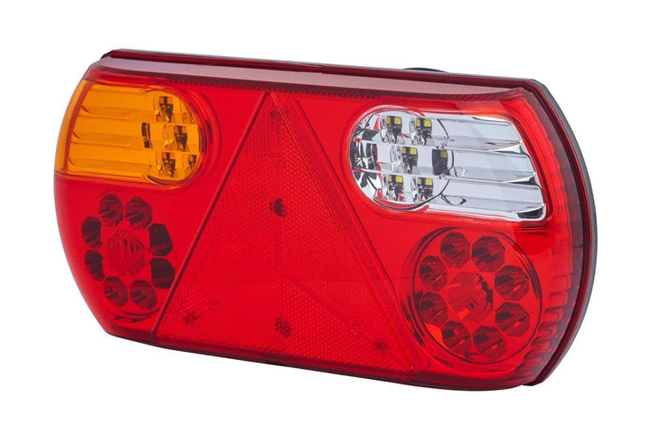 HELLA - Heckleuchte - Valuefit - LED - 24V - Anbau/geschraubt - Lichtscheibenfarbe: mehrfarbig - Ste