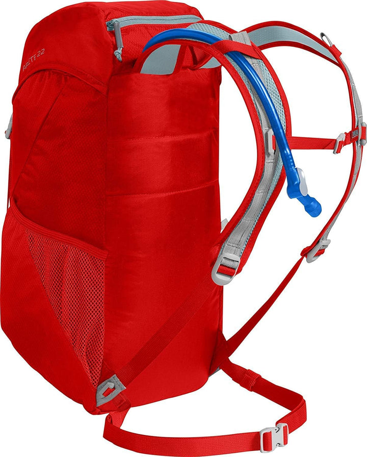 Camelbak Unisex Arete 22 85 oz Hydration Pack 85 oz Fiery Red/Stone Blue, 85 oz Fiery Red/Stone Blue