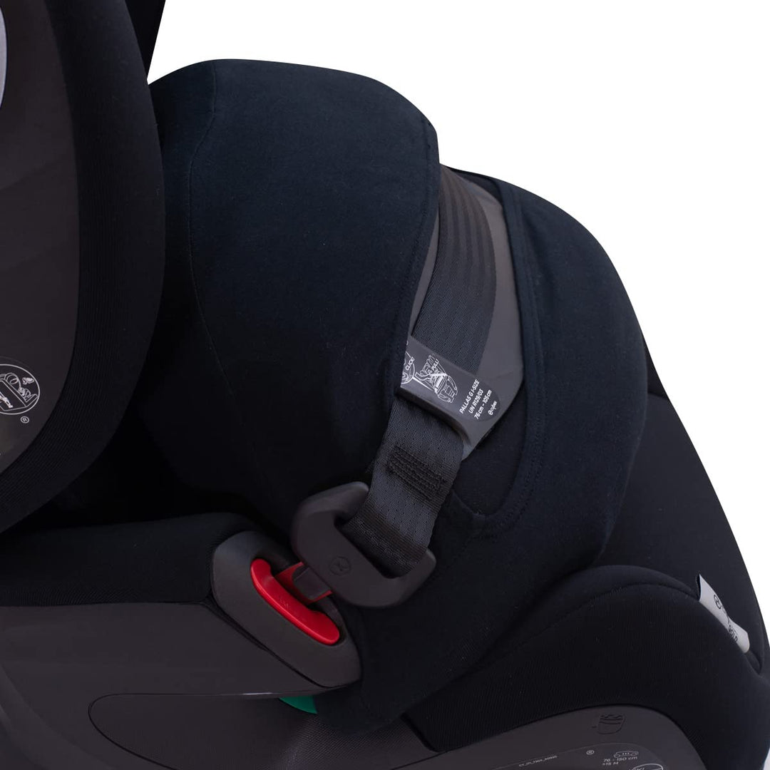 JYOKO KIDS Bezug Kompatibel mit Cybex Pallas G I-SIZE (Zubehör Pallas G, BLACK SERIES) Zubehör Palla