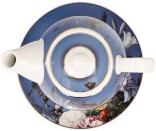 Goebel Teekanne Artis Orbis Sommerblumen von Jan Davidsz de Heem aus New Bone China, Grösse: 15,5x15