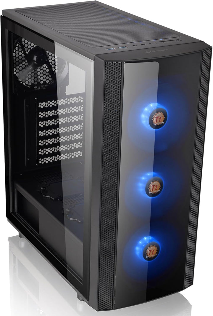 Thermaltake Versa J25 RGB TG (Tempered Glass) Midi Tower PC Gehäuse Versa J25 TG RGB