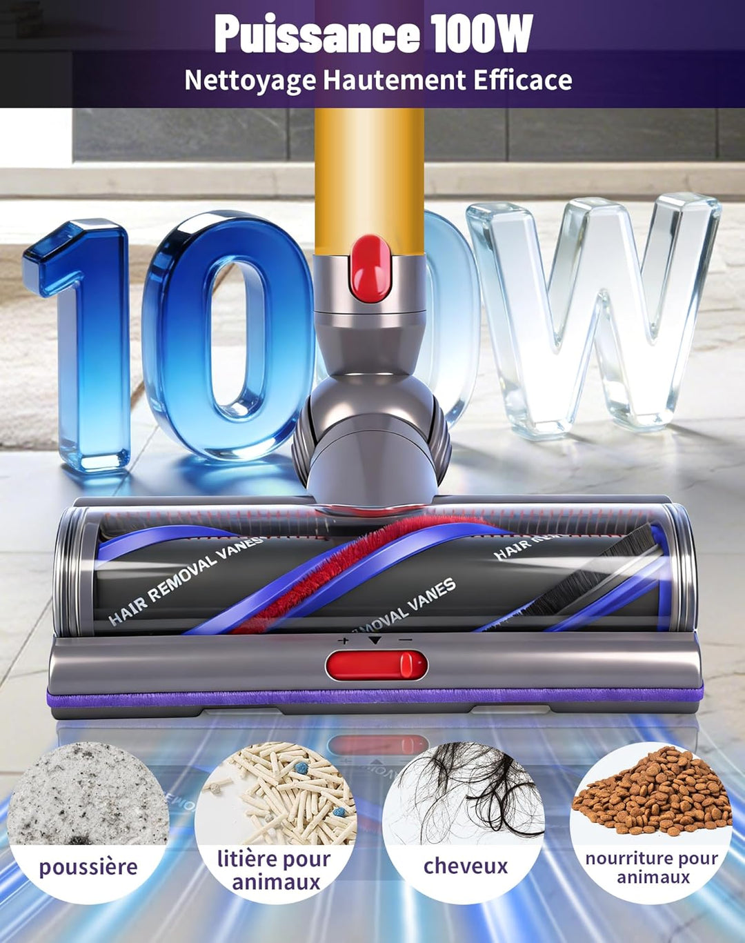 Torque Drive Bodendüse für Dyson V7 V8 V10 V11 V15 Staubsauger Bürste Ersatzteil Elektrische Bodenbü