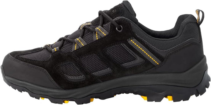 Jack Wolfskin Herren Vojo 3 Texapore Low M Outdoorschuhe 39.5 EU Black Burly Yellow Xt, 39.5 EU Blac