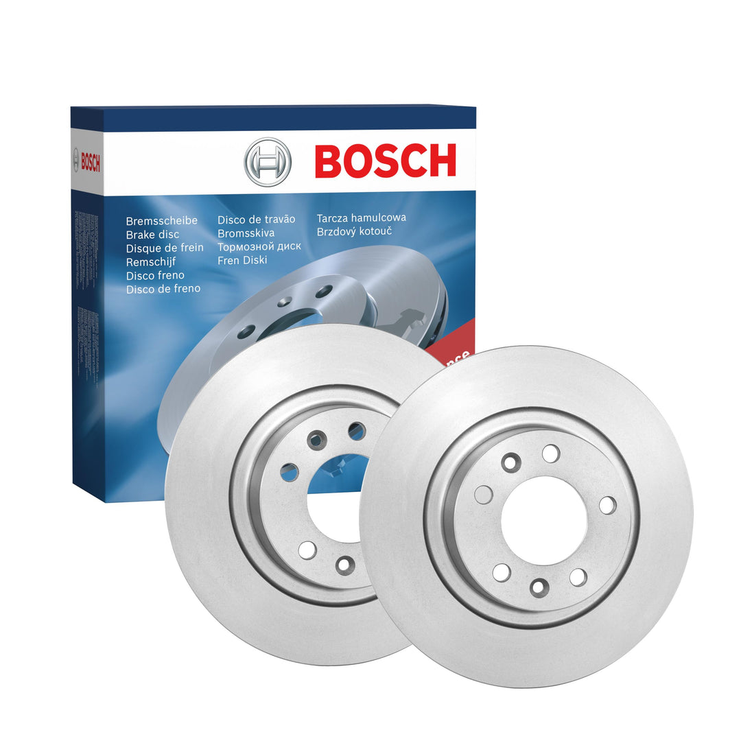 Bosch BD1246 Bremsscheiben - Hinterachse - ECE-R90 Zertifizierung - zwei Bremsscheiben pro Set