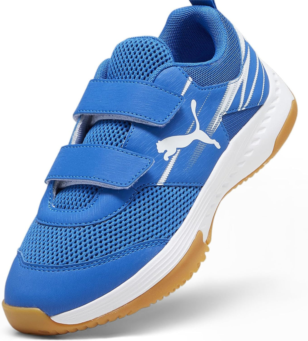 PUMA Unisex Kinder Varion Ii V Jr Indoor Court Shoe 28 EU Puma Team Royal Puma White Gum, 28 EU Puma