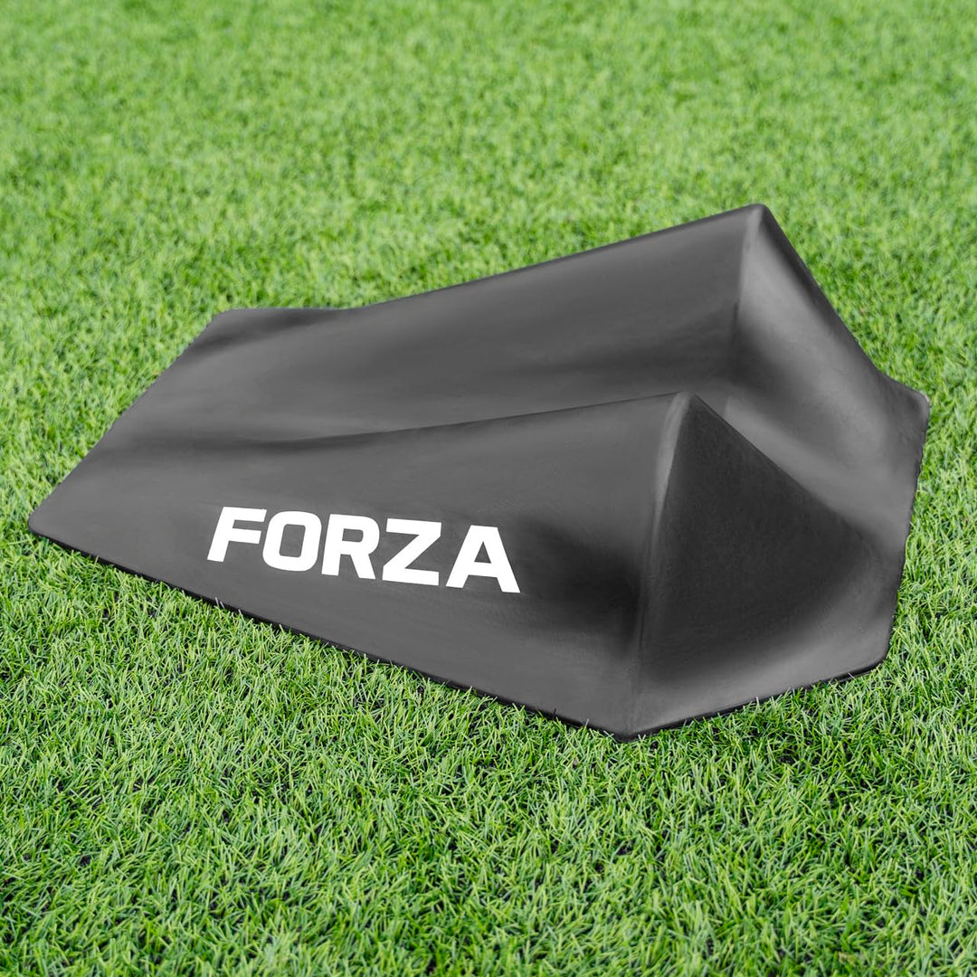 FORZA-Ablenkrampe für Torwarttraining | Robuster Gummiballabweiser – Ideal für Reaktions- und Reflex