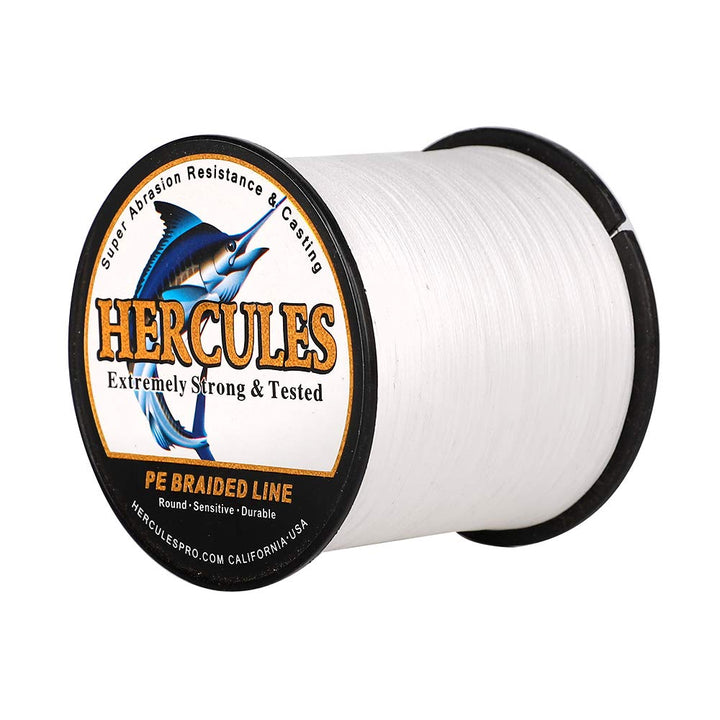 HERCULES Super Cast 100m - 2000m Yards Geflochtene Angelschnur 10lb - 300lb Test für Salzwasser Süss