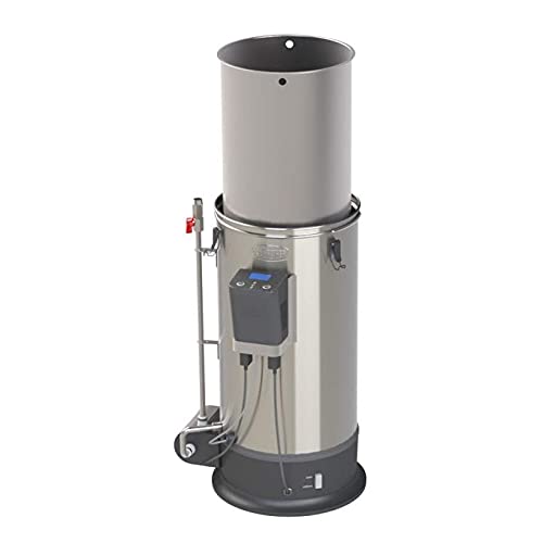 Grainfather Connect - Bierbrauanlage Edelstahl, 30 L Kapazität, kräftige Magnetpumpe, Gegenstrom-Wür