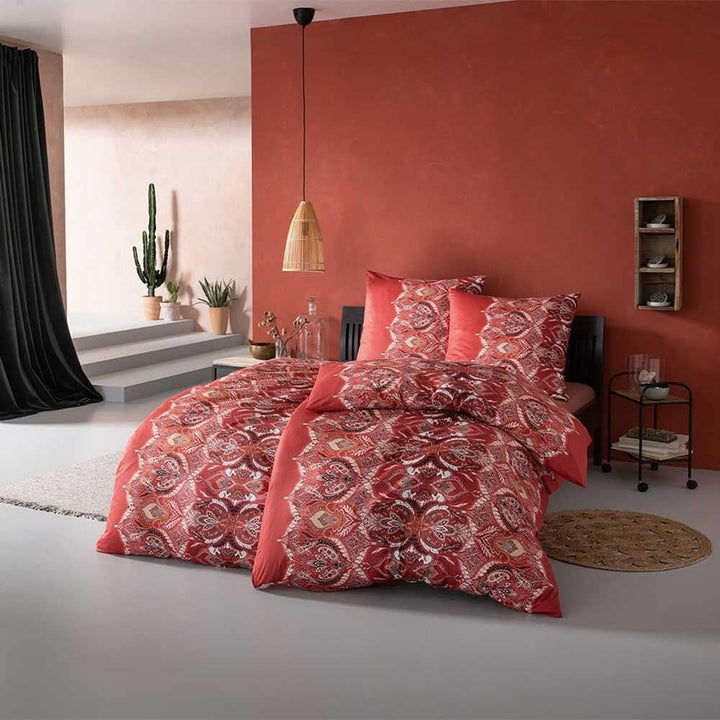ESTELLA Bettwäsche Kadira | rot