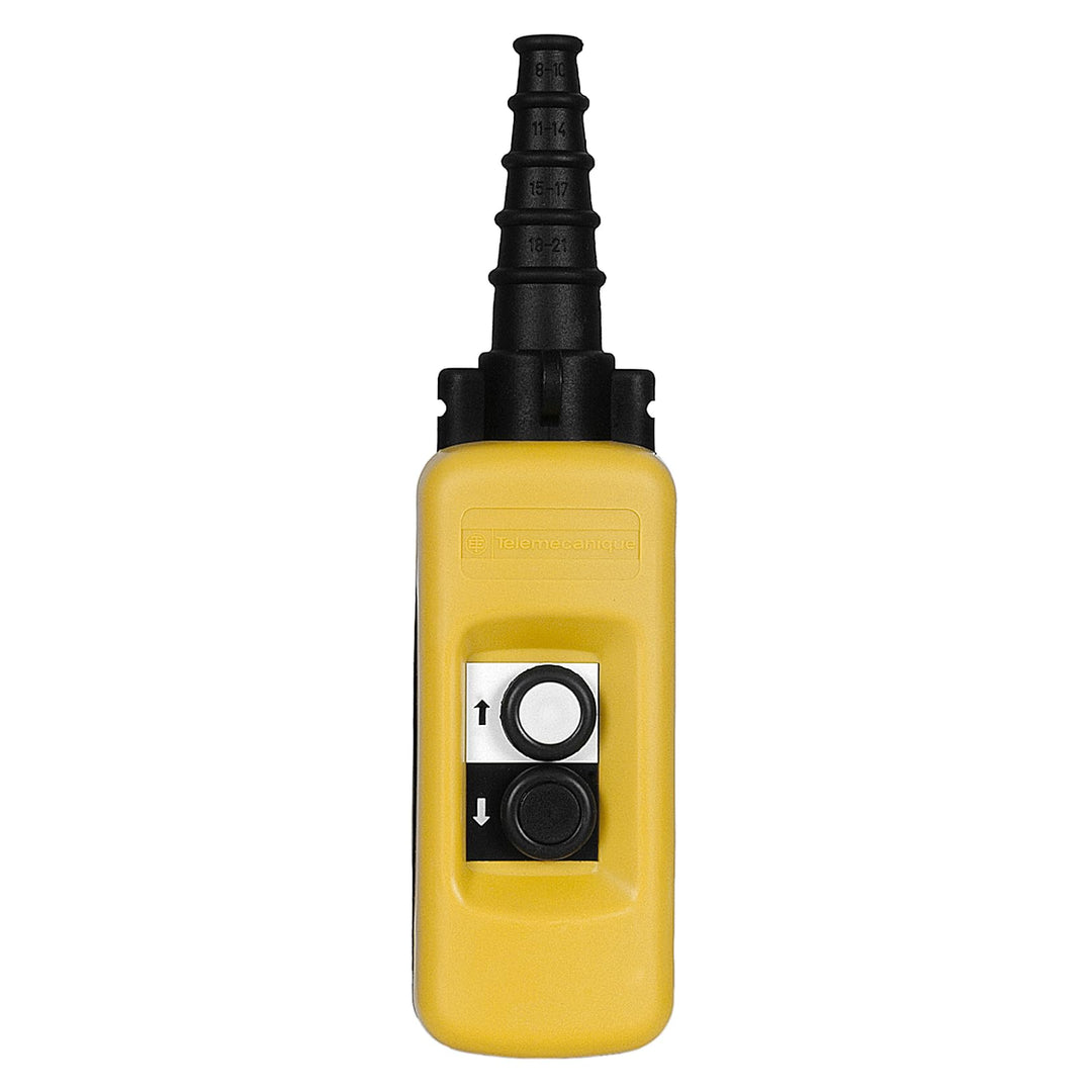 Schneider XACA2713 Hängetaster XAC-A, 2 Drucktaster 1 Not-Halt/Not-Aus-Taster