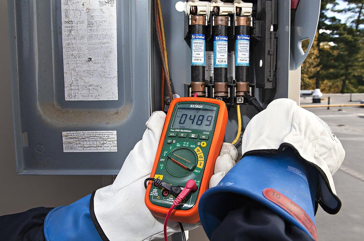Extech EX350 Professionelles Multimeter mit TRMS und NCV-Detektor