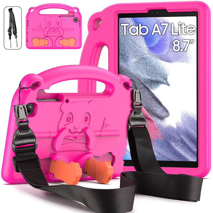 Kinder Hülle für Samsung Galaxy Tab A7 Lite 8,7 Zoll 2021 (SM-T227/T225/T220), Eva Leicht Stossfest