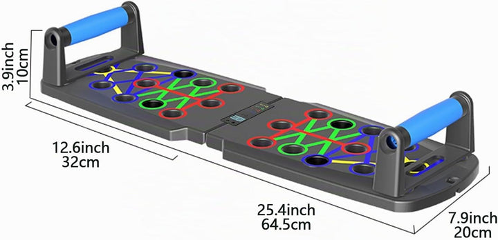 Hochschiebbares Brett, tragbare Multifunktions-abnehmbare 14-in-1-Liegestützstange, Krafttraining Li