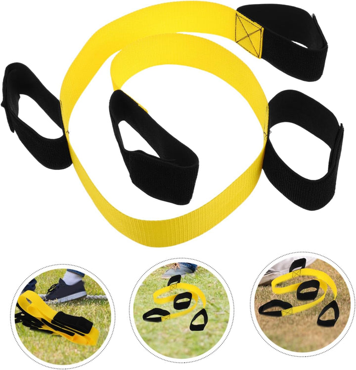 TOYANDONA 2stücke Giant Footsteps Band Spiel Für Junge Mädchen Und Erwachsene Teambuilding Aktivität