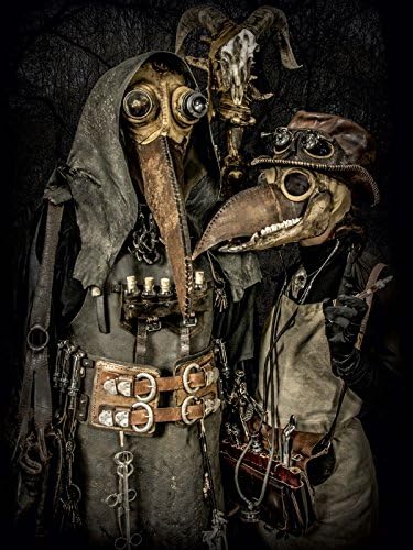 CALVENDO Puzzle Steampunk Pest Doktoren 1000 Teile Lege-Grösse 48 x 64 cm Foto-Puzzle Bild von Steam