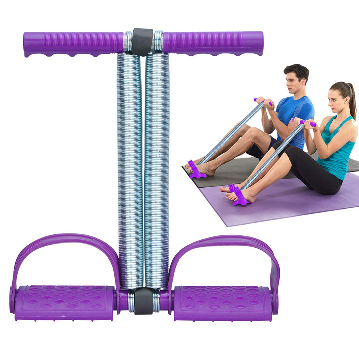 COVVY Multifunktionale Sportgerät Pedal Bodybuilding Expander Feder Schlauch Fusspeda Zugseil Fitnes