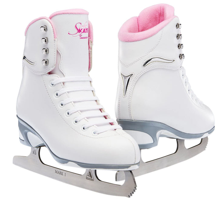 Jackson Ultima SoftSkate Damen/Mädchen Eiskunstlauf 6 Women's Finesse 180 Hight Top Lace Up Medium S