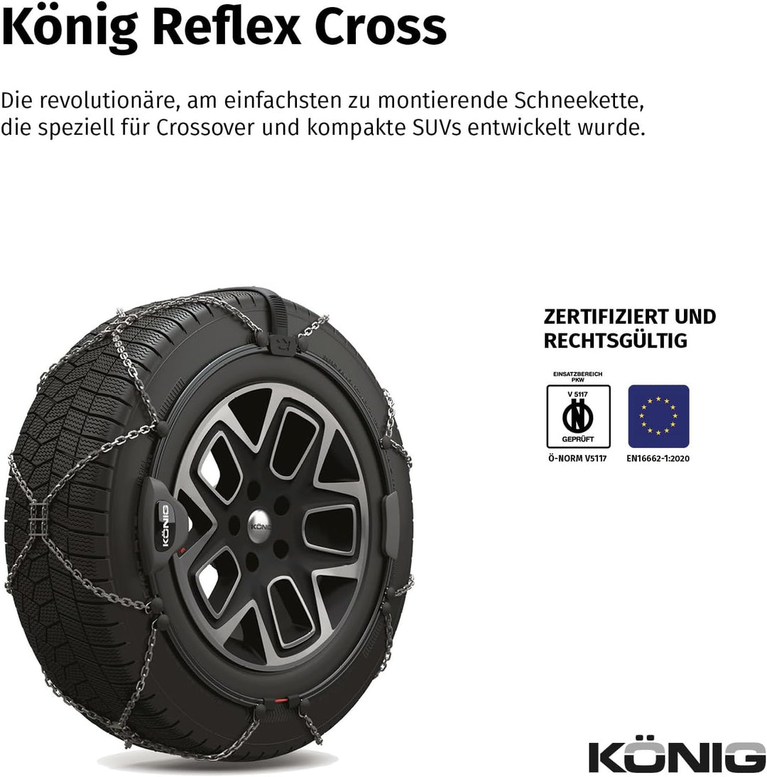 KÖNIG Reflex Cross 249 - Schneeketten, 249