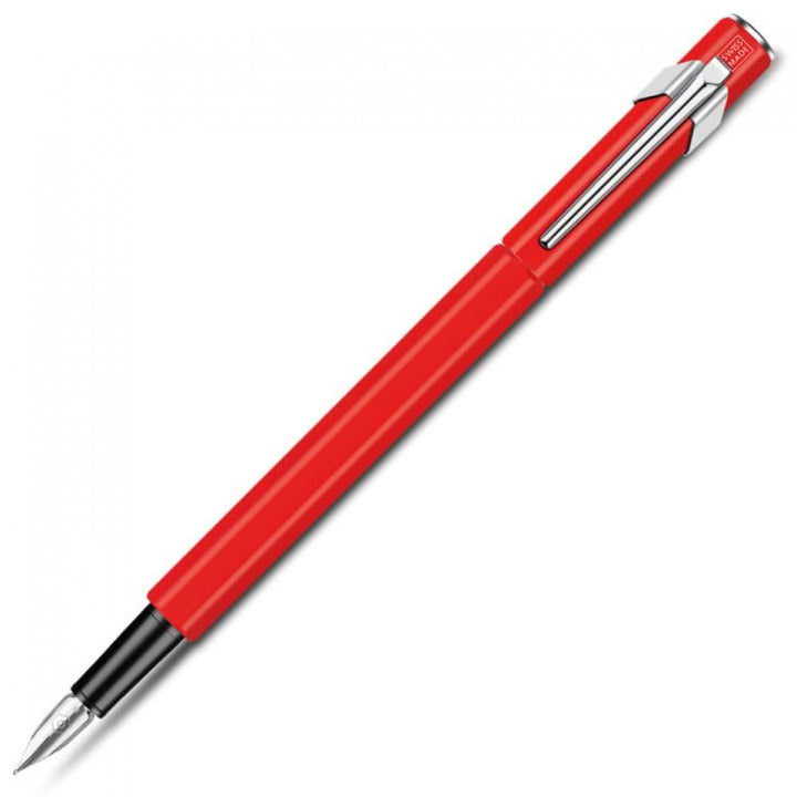 Caran d'Ache Füllfederhalter 849 Rot matt M, 1 Stück (1er Pack)