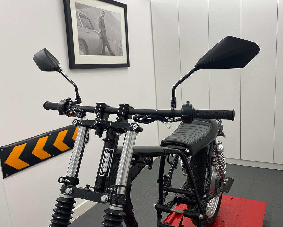 Motorrad Seitenspiegel Passend Für 10mm Gewinde - Homologated - Paar