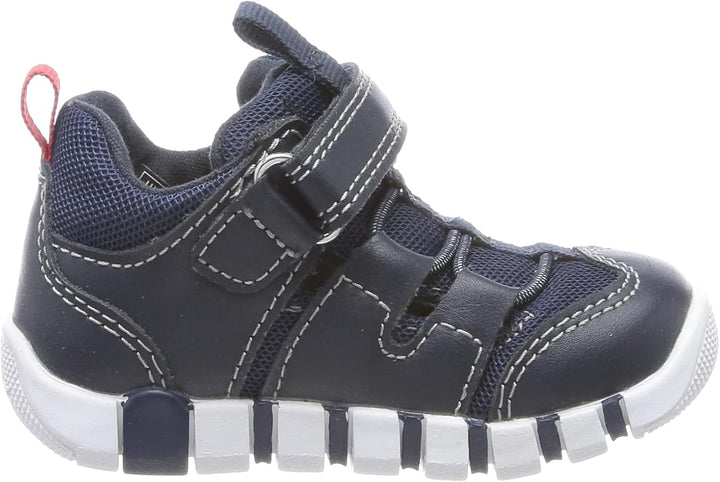 Geox Jungen B Iupidoo Boy First Walker Shoe, Navy