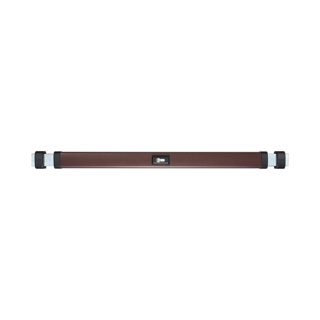 ABUS Panzerriegel PR2700 für Haus- und Wohnungstüren, braun, 49093 Braun mit Zylinder Single, Braun