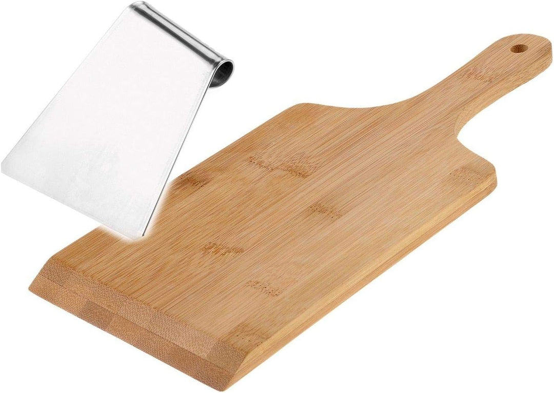 Westmark Spätzle-Set, Spätzle-Holzbrett und Edelstahlschaber für die traditionelle Zubereitung von S