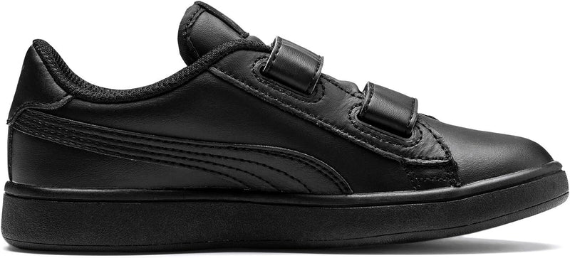 PUMA Unisex Kinder Smash V2 L V Ps Sneaker 28 EU Puma Black Puma Black, 28 EU Puma Black Puma Black