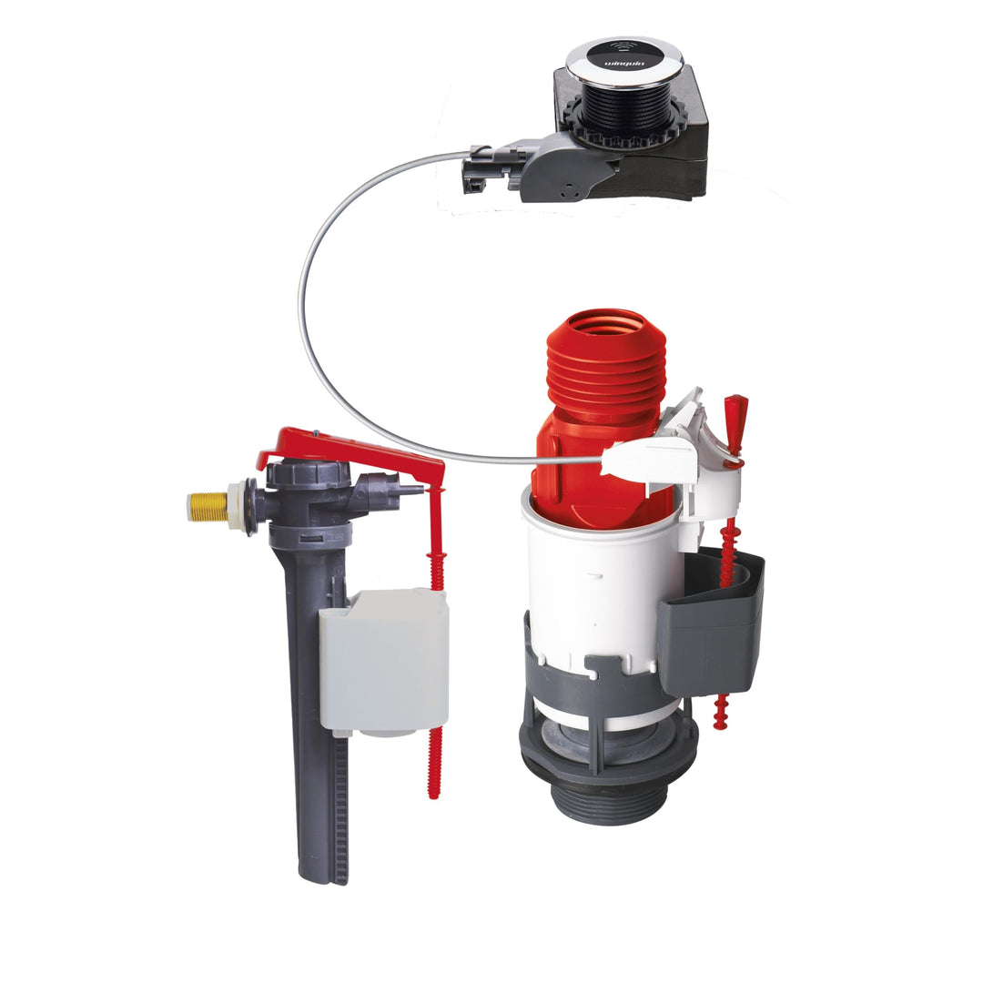 Wirquin E-MW 10718613 Elektronischer Mechanismus für WC-Spülung + Jollyfill Befüllventil