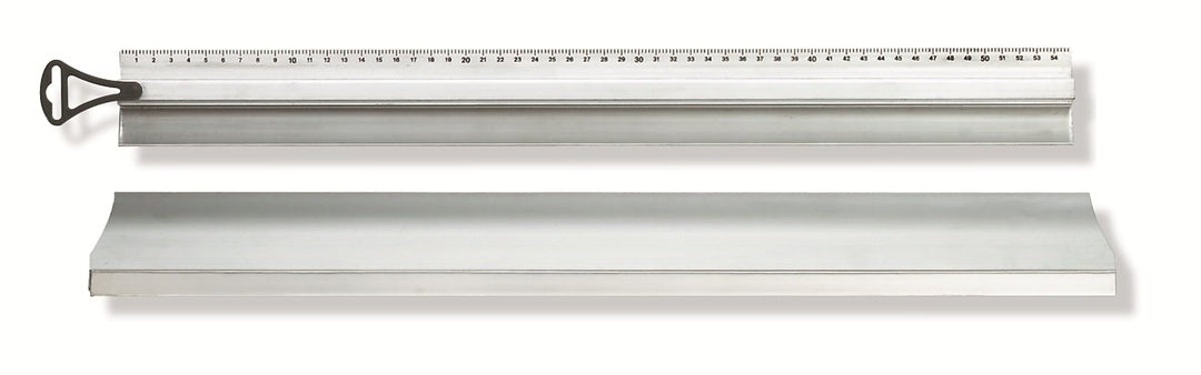Dreikantschiene und Anpressprofil Lineal aus Aluminium