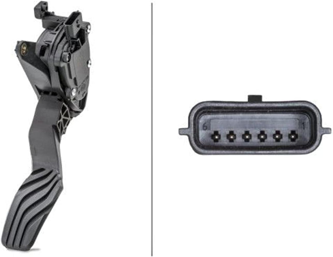 HELLA 6PV 012 902-701 Sensor, Fahrpedalstellung - für Links-/Rechtslenker - Automatikgetriebe
