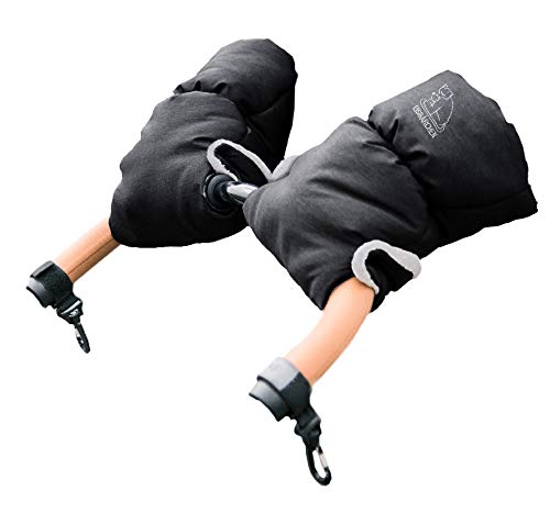 Eisbärchen Handwärmer Kinderwagenmuff Universalgrösse (GM grau-meliert)
