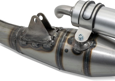 Auspuffanlage LeoVince Komplettanlage HAND MADE TT, Aluminium, mit Zulassung für Malaguti F12 Phanto