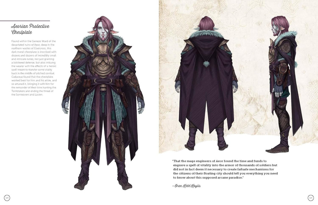 Critical Role: Armory of Heroes, Gebundenes Buch