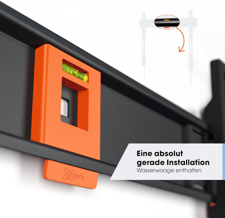 Vogel's TVM 3607 - Feste TV-Wandhalterung für 40-100 Zoll Fernseher, Sicheres Einrasten mit ClickLoc