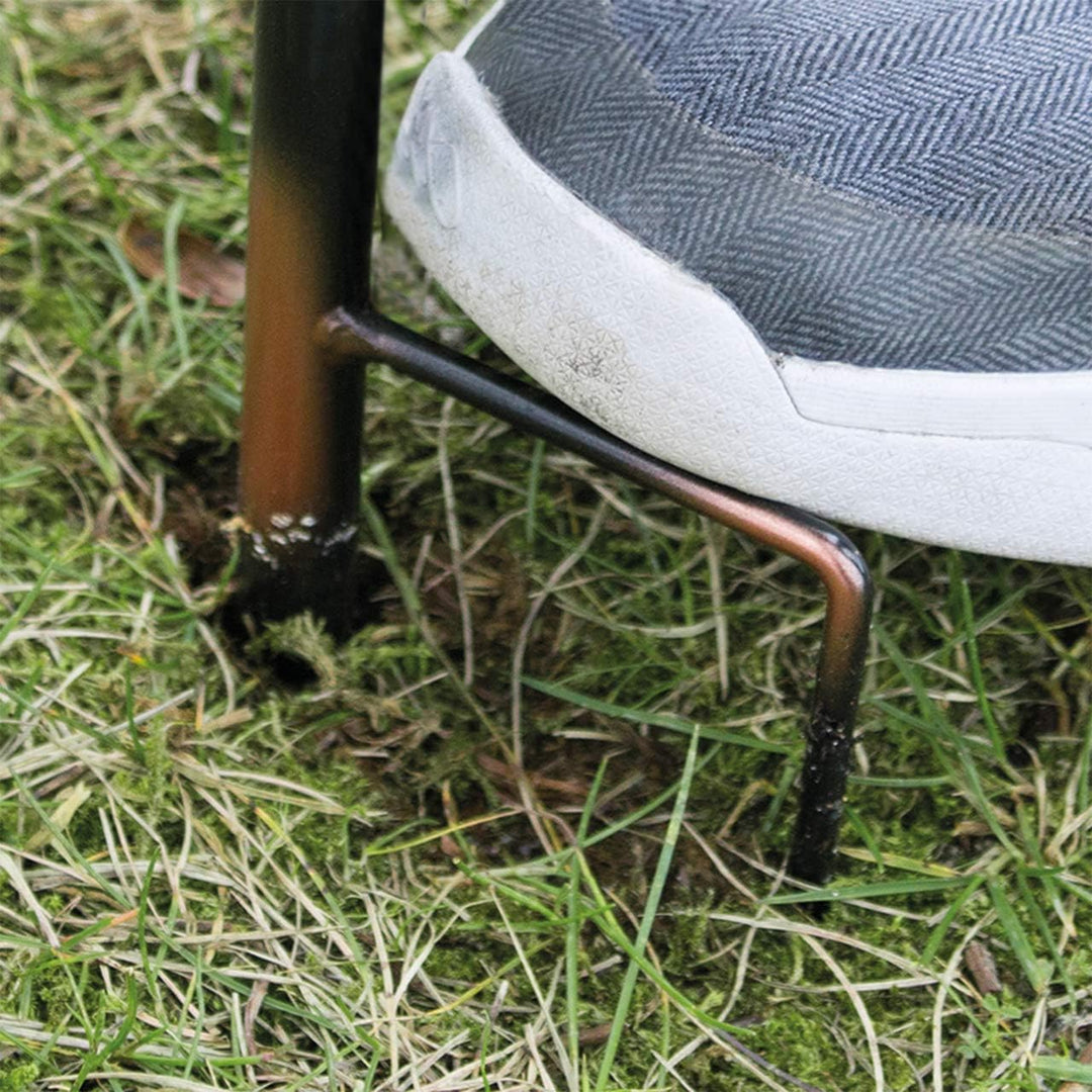 CIM Metall Gartenstecker mit Windrad - Bicycle City Bike - Motivmasse: 36 x 25cm - Höhe: 130cm - wet
