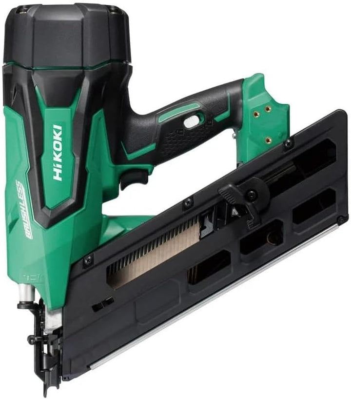 HiKOKI Akku Streifen Nagler 34° NR1890DBCL (18V, Li-Ion, Brushless, 120J, Schutzbrille, Air-Spring-D