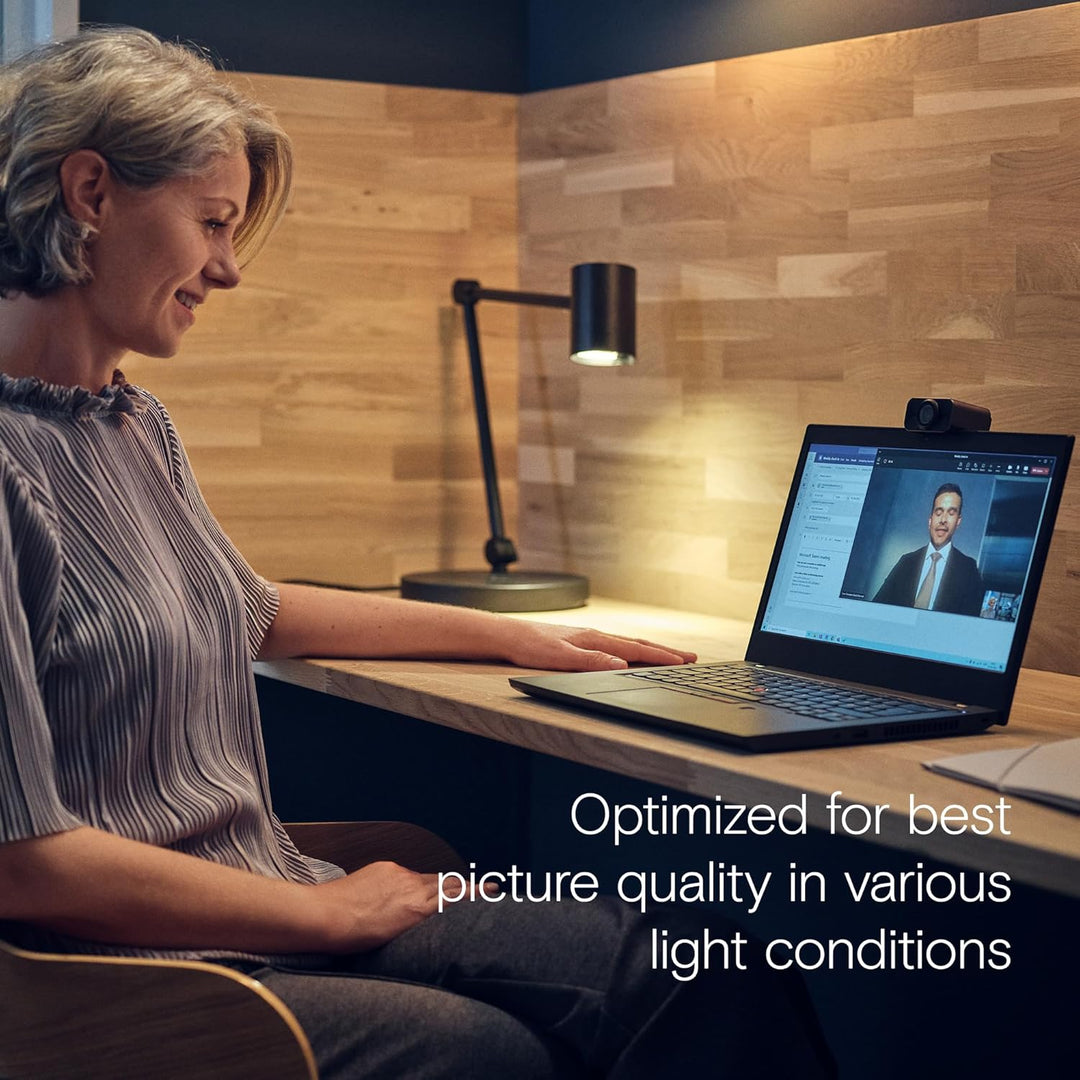 EPOS Expand Vision 1, 4k USB Webcam Microsoft Teams und Zoom Zertifiziert mit Noise Canceling Mikrof